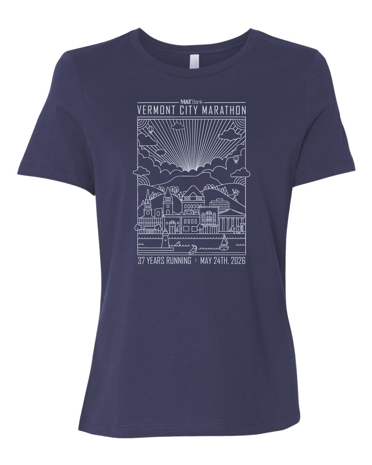 2026 VCM Women's TriBlend Tee - City Sunrise
