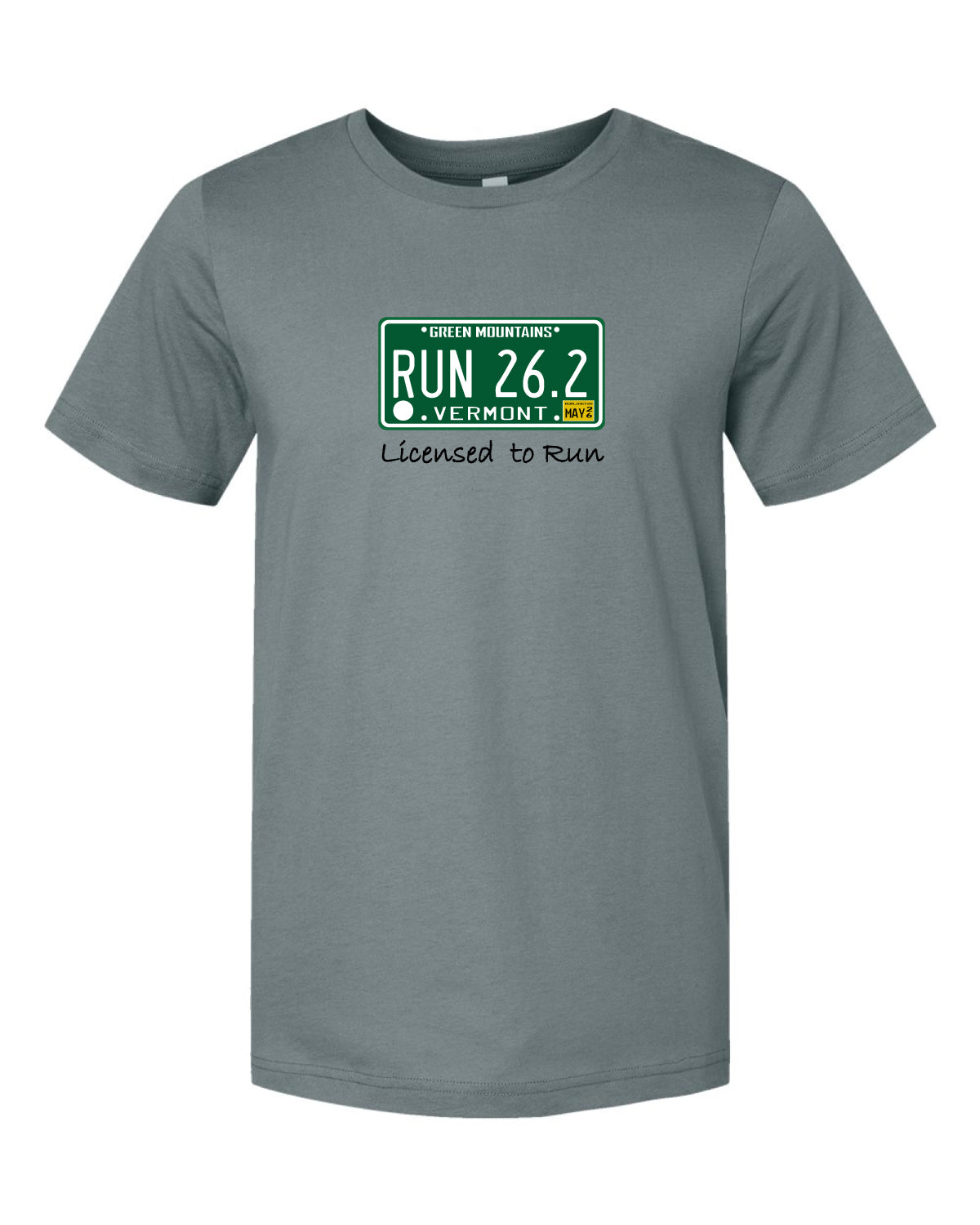 2026 VCM Men's TriBlend Tee - License Plate