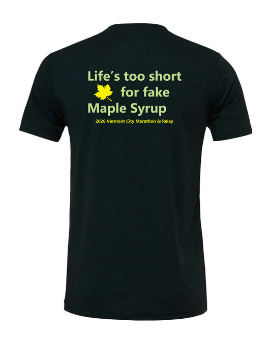 2026 VCM Men's TriBlend Tee - Maple Syrup